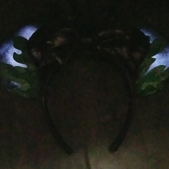 Maleficent Light Up Themed Minnie Mouse Ears - Picture 3 of 4
